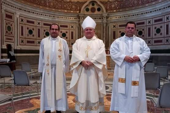 El obispo de Canarias en Roma/TA.